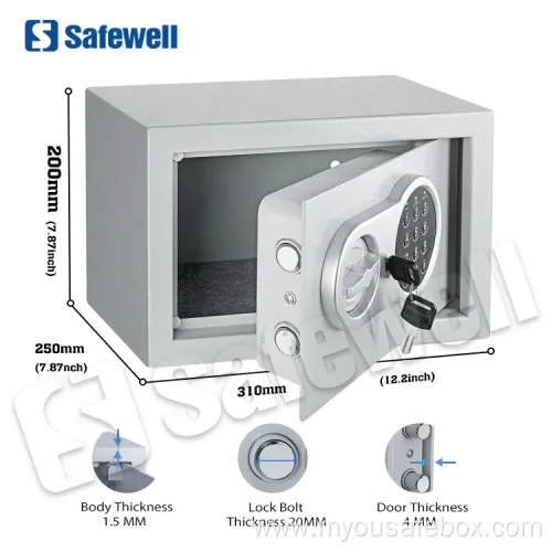 Safewell Cash Safety Electronic Safe Deposit Box